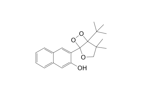 5-tert-Butyl-1-(7-hydroxynaphthalen-6-yl)-4,4,-dimethyl-2,6,7-trioxabicyclo[3.2.0]heptane