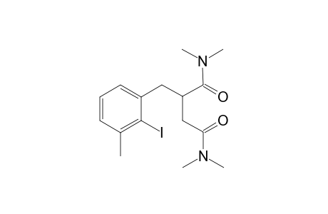 2-(2-Iodo-3-methybenzyl)-N,N,N',N'-tetramethylbutanediamide
