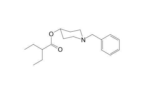 1-Benzylpiperidin-4-yl-2-ethylbutanoate