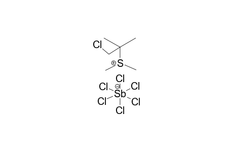 DIMETHYL-(1,1-DIMETHYL-2-CHLOROETHYL)-SULFONIUM_HEXACHLOROANTIMONATE