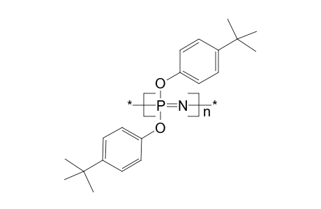 Poly[di(4-tert-butylphenoxy)phosphazene]