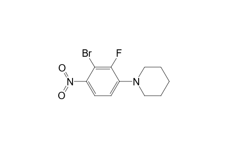 1-(3-Bromo-2-fluoro-4-nitro-phenyl)-piperidine