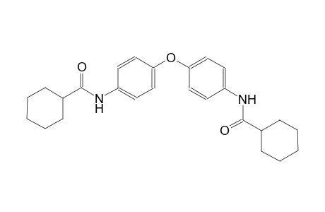 N-(4-{4-[(cyclohexylcarbonyl)amino]phenoxy}phenyl)cyclohexanecarboxamide