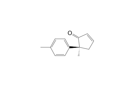 (S)-(+)-5-Methyl-5-(4-methylphenyl)cyclopent-2-en-1-one