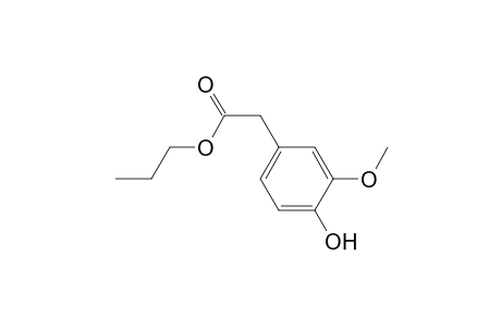 Propyl-2-(4-hydroxy-3-methoxy-phenyl)acetate