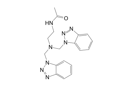 N-[2-(Bis-benzotriazol-1-ylmethyl-amino)-ethyl]-acetamide