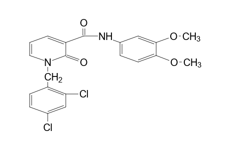 1-(2,4-DICHLOROBENZYL)-1,2-DIHYDRO-3',4'-DIMETHOXY-2-OXONICOTINANILIDE