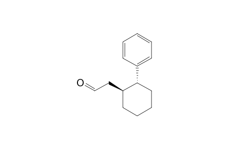 Cyclohexaneacetaldehyde, 2-phenyl-, trans-