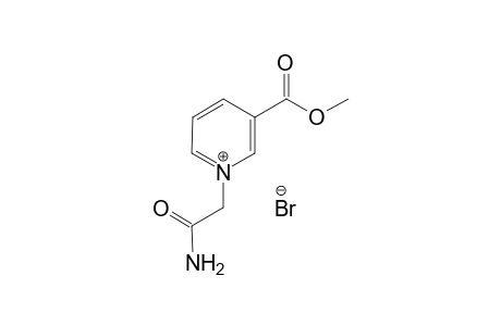 1-(2-Amino-2-oxoethyl)-3-(methoxycarbonyl)pyridinium bromide