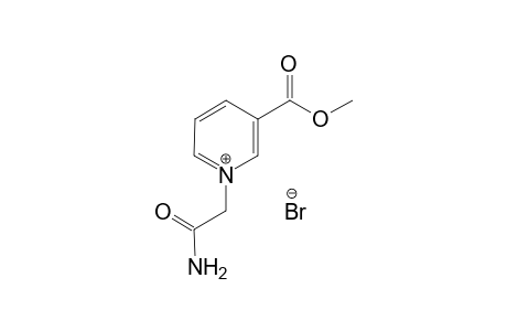 1-(2-Amino-2-oxoethyl)-3-(methoxycarbonyl)pyridinium bromide