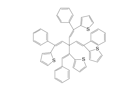 Tetrakis[.beta.-(thien-2-yl)-p-styryl]methane