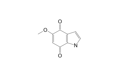 5-methoxy-1H-indole-4,7-quinone