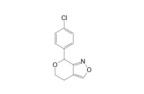 7-(4-Chlorophenyl)-5,7-dihydro-4H-pyrano[3,4-c]isoxazole