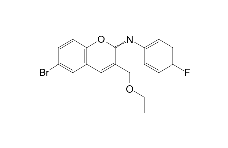 6-Bromo-3-ethoxymethyl-2-(4-fluorophenyl)imino-2H-chromene