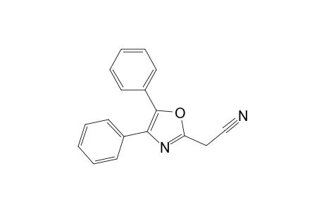 2-Oxazoleacetonitrile, 4,5-diphenyl-