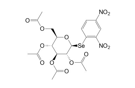 2,4-dinitrophenyl 1-seleno-beta-D-glucopyranoside, tetraacetate