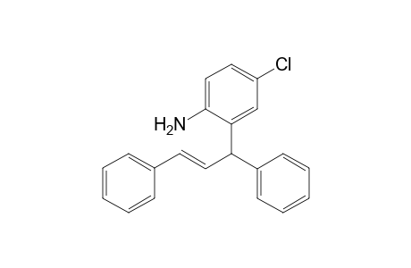 (E)-4-Chloro-2-(1,3-diphenylallyl)aniline