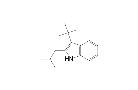 2-isobutyl-3-t-butyl-indole