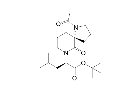 (5S)-1-Acetyl-7-[(1R)-1-(tert-butoxycarbonyl)-3-methylbutyl]-6-oxo-1,7-diazaspiro[4.5]decane