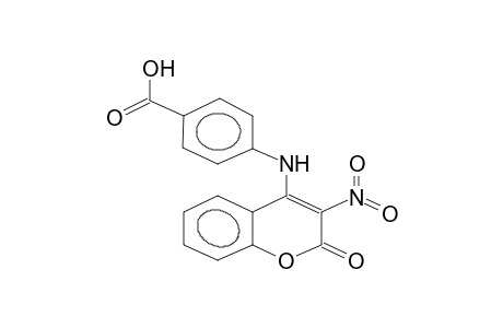 3-nitro-4-(4-carboxyanilino)coumarine