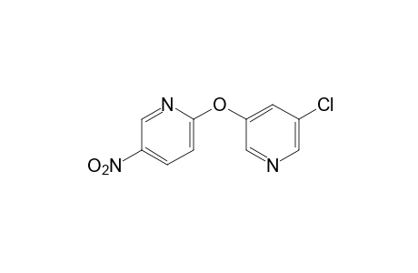 3-chloro-5-[(5-nitro-2-pyridyl)oxy]pyridine