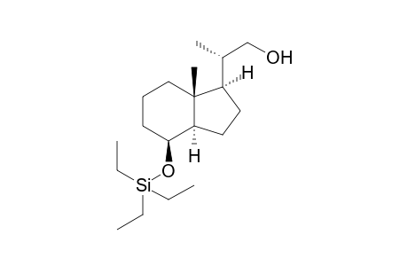 Des-A,B-8.beta.-[(triethylsilyl)oxy]-23,24-dinorcholane-22-ol