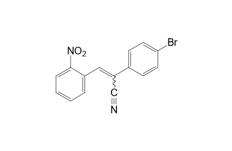 2-(p-bromophenyl)-3-(o-nitrophenyl)acrylonitrile