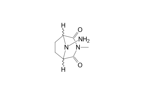 1-amino-N-methyl-2,5-pyrrolidinedicarboximide