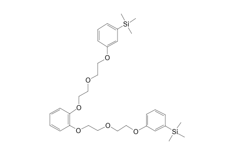 Benzene, 1,2-bis[2-[2-[3-(trimethylsilyl)phenoxy]ethoxy]ethoxy]-