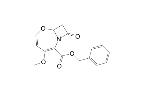 6-Oxa-1-azabicyclo[5.2.0]nona-2,4-diene-2-carboxylic acid, 3-methoxy-9-oxo-, phenylmethyl ester