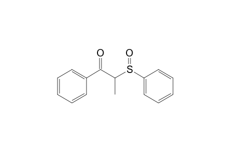 1-Phenyl-2-(phenylsulfinyl)-1-propanone