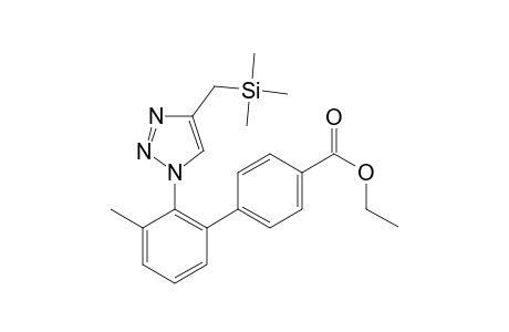 3'-Methyl-2'-(4-trimethylsilylmethyl-1,2,3-triazol-1-yl)-biphenyl-4-carboxylic acid ethyl ester