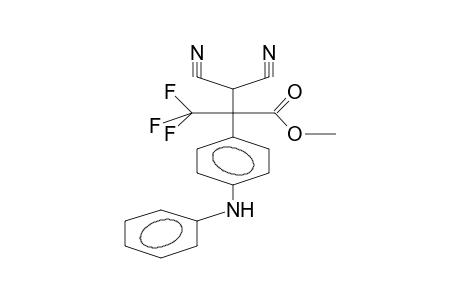 N-PHENYL-4-[(2,2-DICYANO-1-METHOXYCARBONYL-1-TRIFLUOROMETHYL)ETHYL]ANILINE