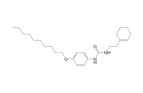 urea, N-[2-(1-cyclohexen-1-yl)ethyl]-N'-[4-(decyloxy)phenyl]-