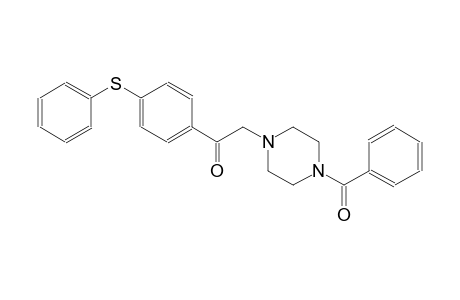 2-(4-benzoyl-1-piperazinyl)-1-[4-(phenylsulfanyl)phenyl]ethanone
