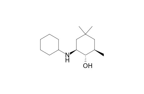 Cyclohexanol, 2-(cyclohexylamino)-4,4,6-trimethyl-, (1.alpha.,2.beta.,6.beta.)-