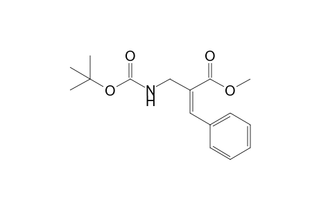 Methyl (2Z)-2-[(tert-butoxy)carbonylaminomethyl]-3-phenylprop-2-enoate