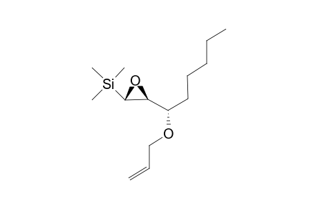 Trimethyl-[(2S,3S)-3-[(1S)-1-prop-2-enoxyhexyl]-2-oxiranyl]silane