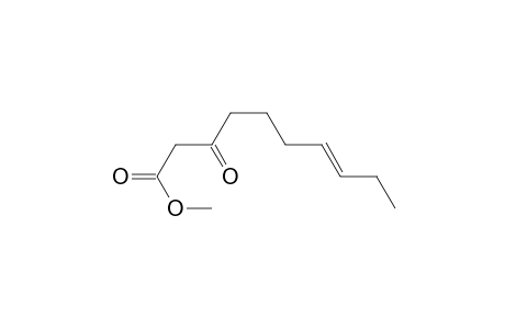 7-Decenoic acid, 3-oxo-, methyl ester, (E)-