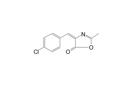 5(4H)-oxazolone, 4-[(4-chlorophenyl)methylene]-2-methyl-, (4E)-