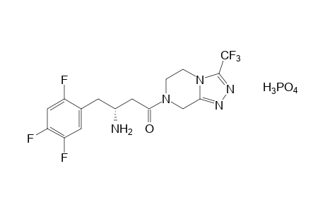 (–)-Sitagliptin phosphate