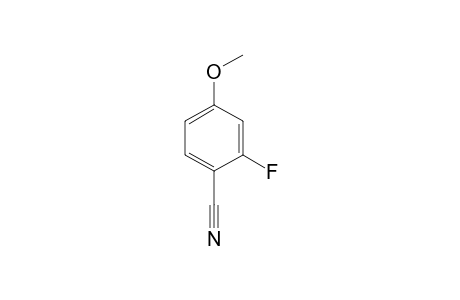 2-fluoro-4-methoxybenzonitrile