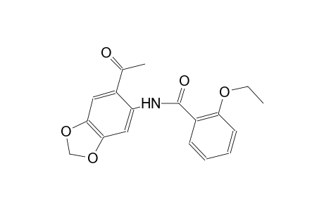 N-(6-acetyl-1,3-benzodioxol-5-yl)-2-ethoxybenzamide