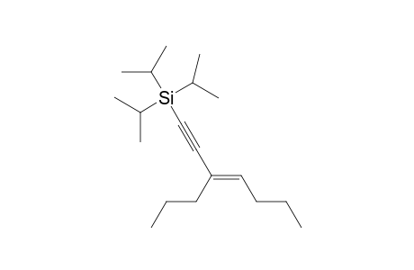 Triisopropyl[(E)-3-propylhept-3-en-1-ynyl]silane