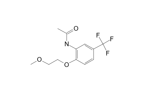 2-(2-Methoxyethoxy)-5-(trifluoromethyl)aniline, N-acetyl-