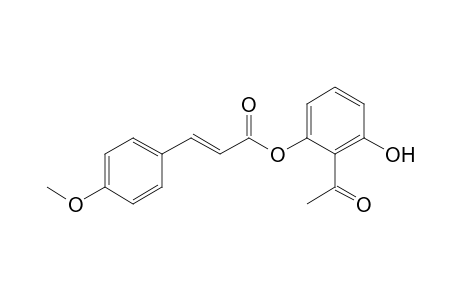 2'-(4-Methoxycinnamoyloxy)-6'-hydroxyacetophenone