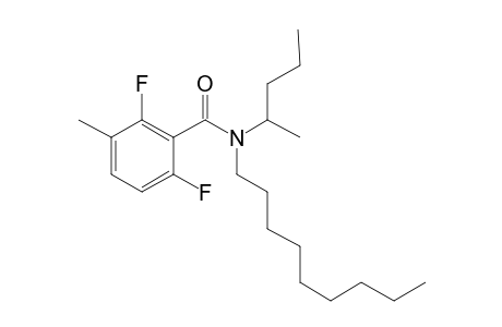 Benzamide, 2,6-difluoro-3-methyl-N-(2-pentyl)-N-nonyl-