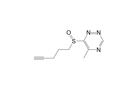 5-Methyl-6-(4-pentynylsulfinyl)-1,2,4-triazine