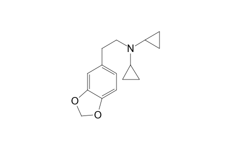 N,N-Dicyclopropyl-3,4-methylenedioxyphenethylamine