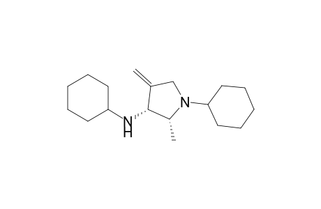 (2R,3R)-N,1-dicyclohexyl-2-methyl-4-methylene-3-pyrrolidinamine